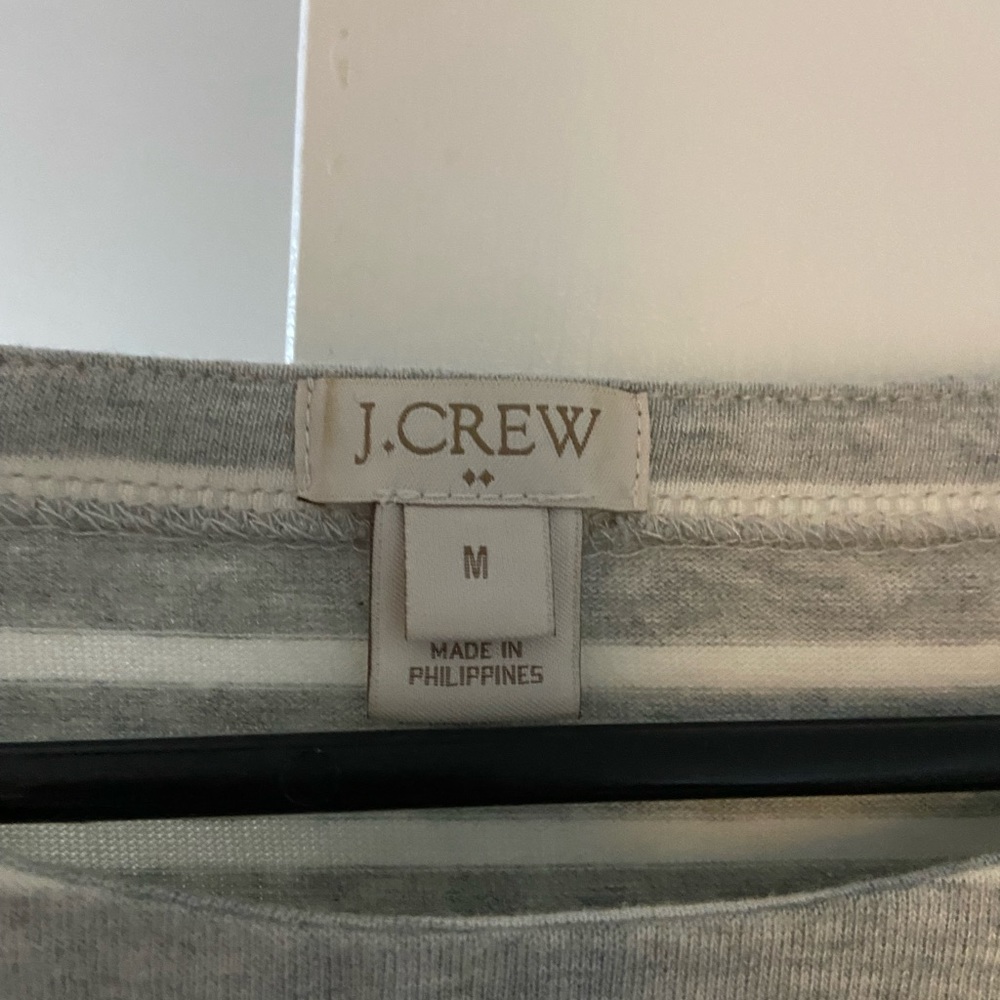 J.CREW stripped long sleeve - Picture 2 of 3